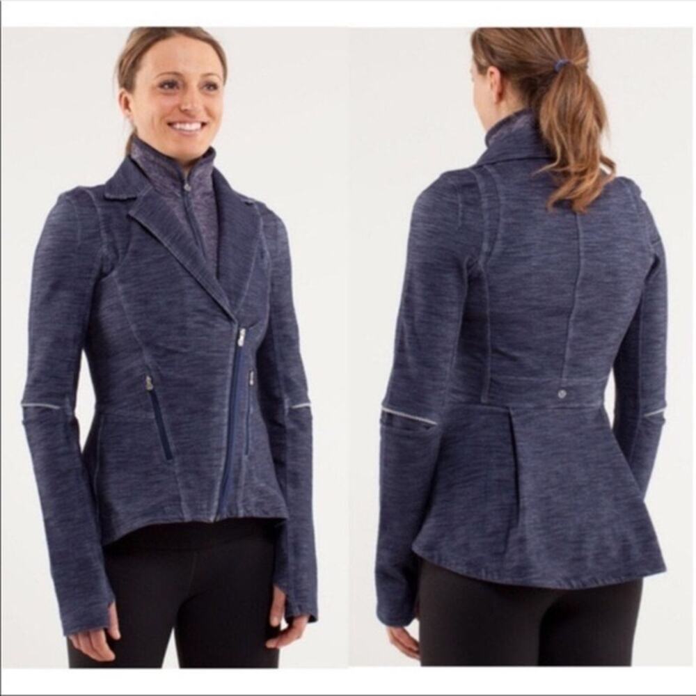Lululemon Ride On Blazer in Deep Indigo Blue